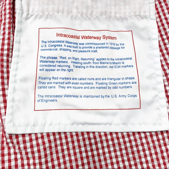 Southern Tide “The Skipjack” Flat Front Seersucker Shorts - Size 32 - Picture 8 of 8